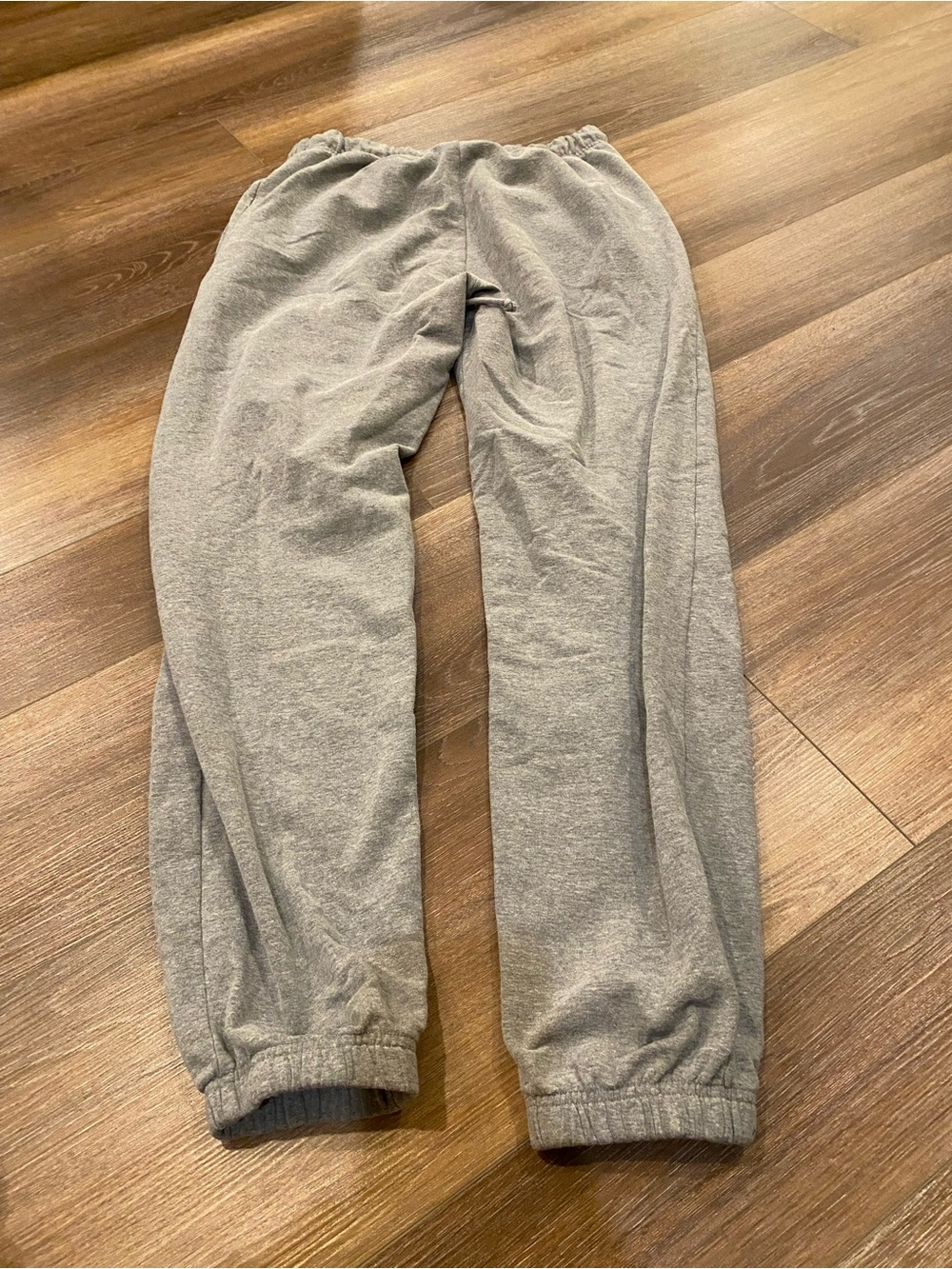 Aeropostale Gray Elastic Waist Track Joggers